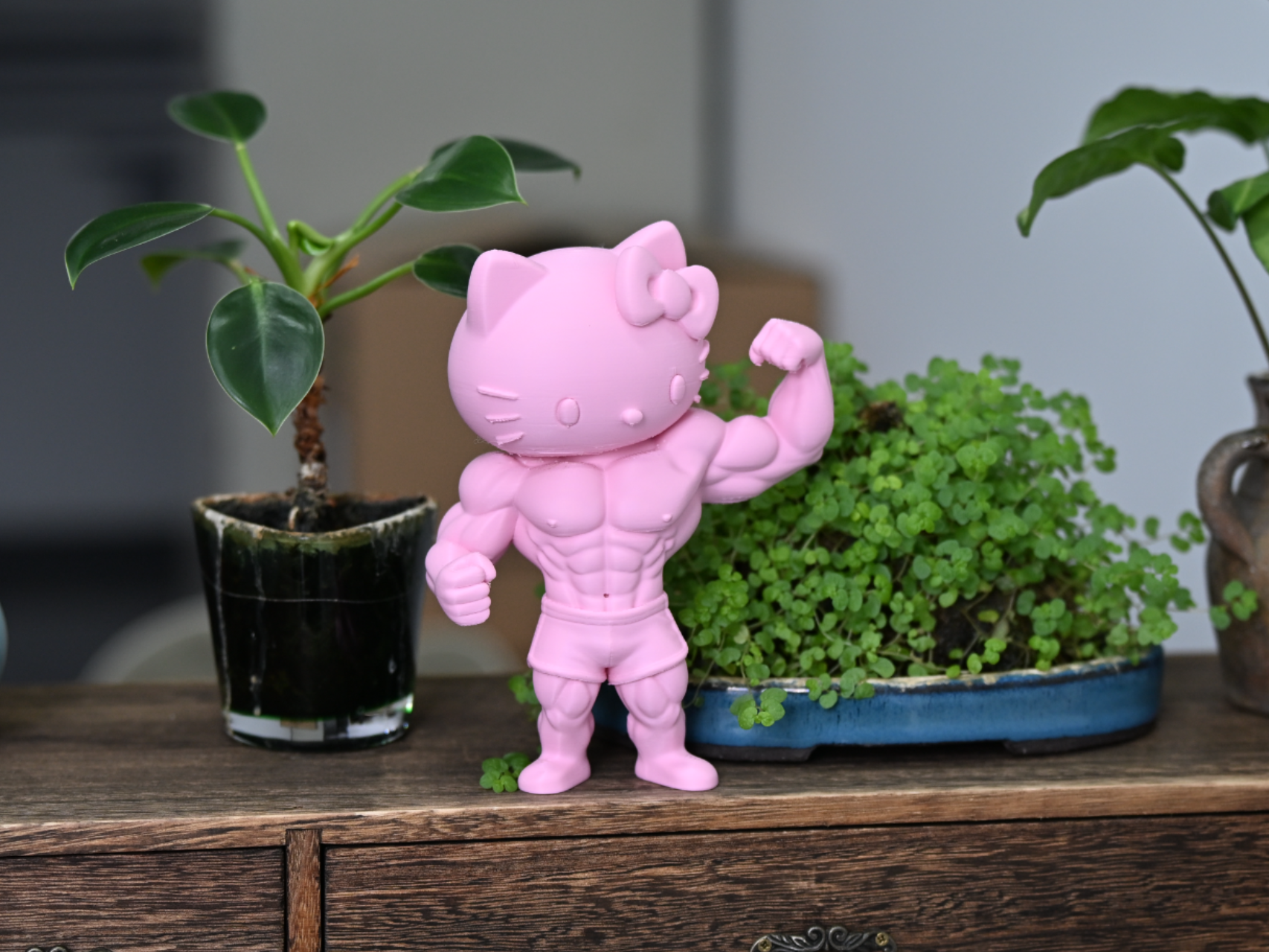 肌肉 Hello Kitty
