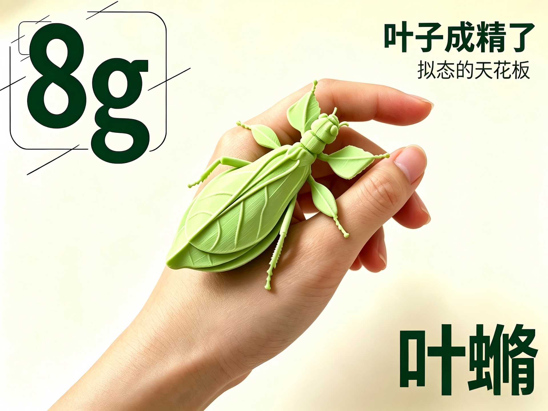 8g昆虫叶䗛-完美的拟态昆虫艺术家