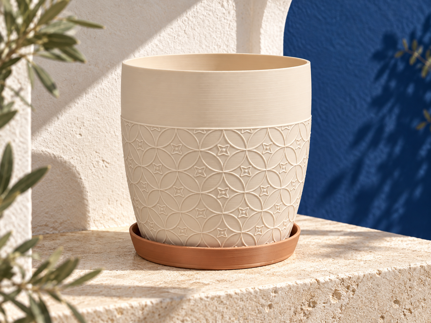 花环花盆/Petal Ring Planter
