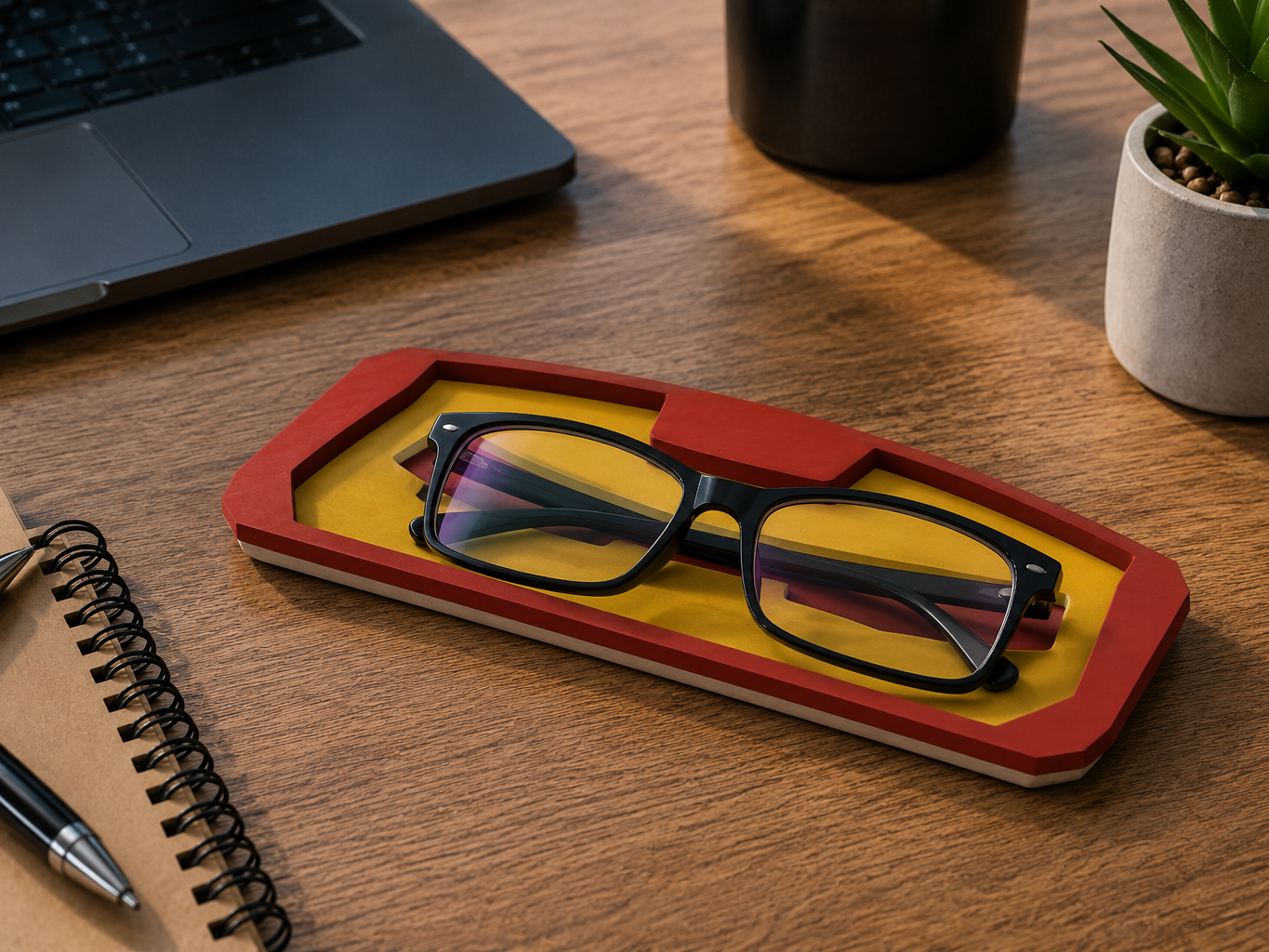 Apoio de óculos modelo Iron man