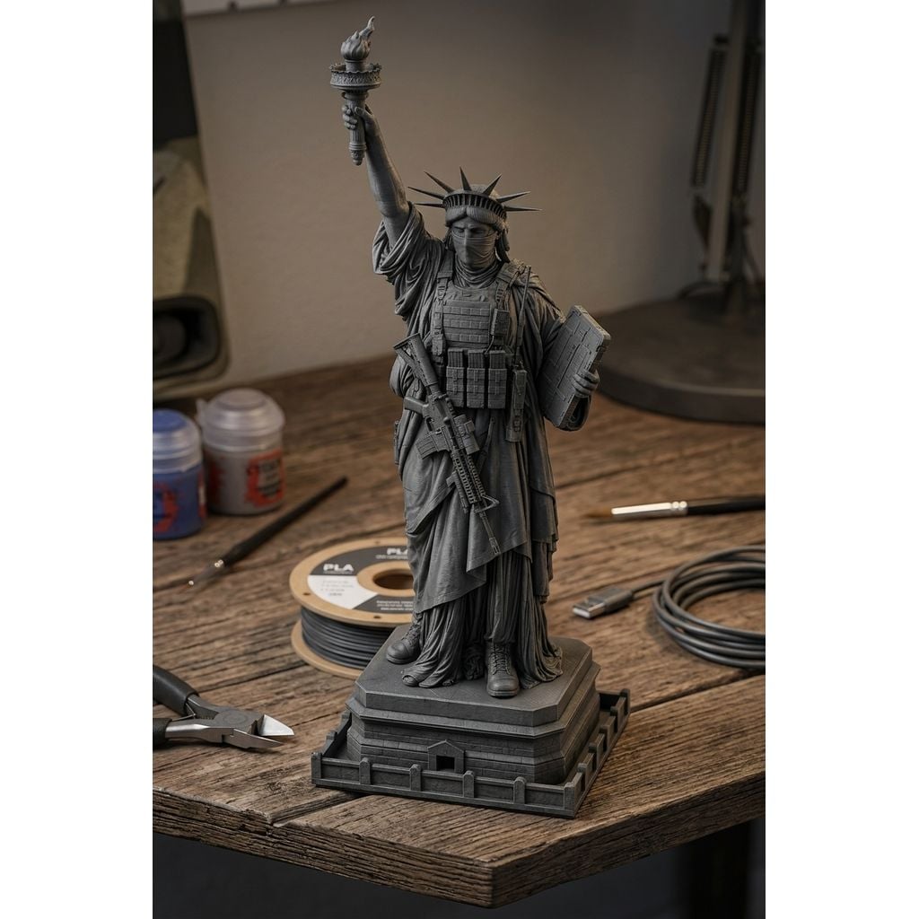 Tactical Statue of Liberty – WW3 Edition