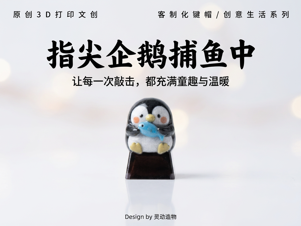 小企鹅键帽