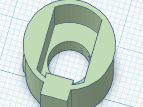 Kunray KR5V Motor Shaft Adapter Prototype