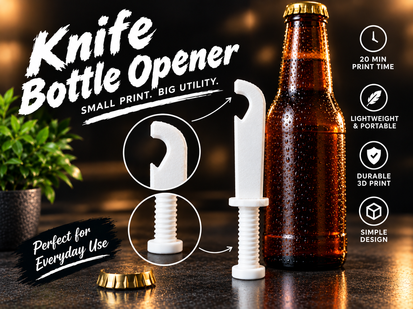 Blade Bottle Opener