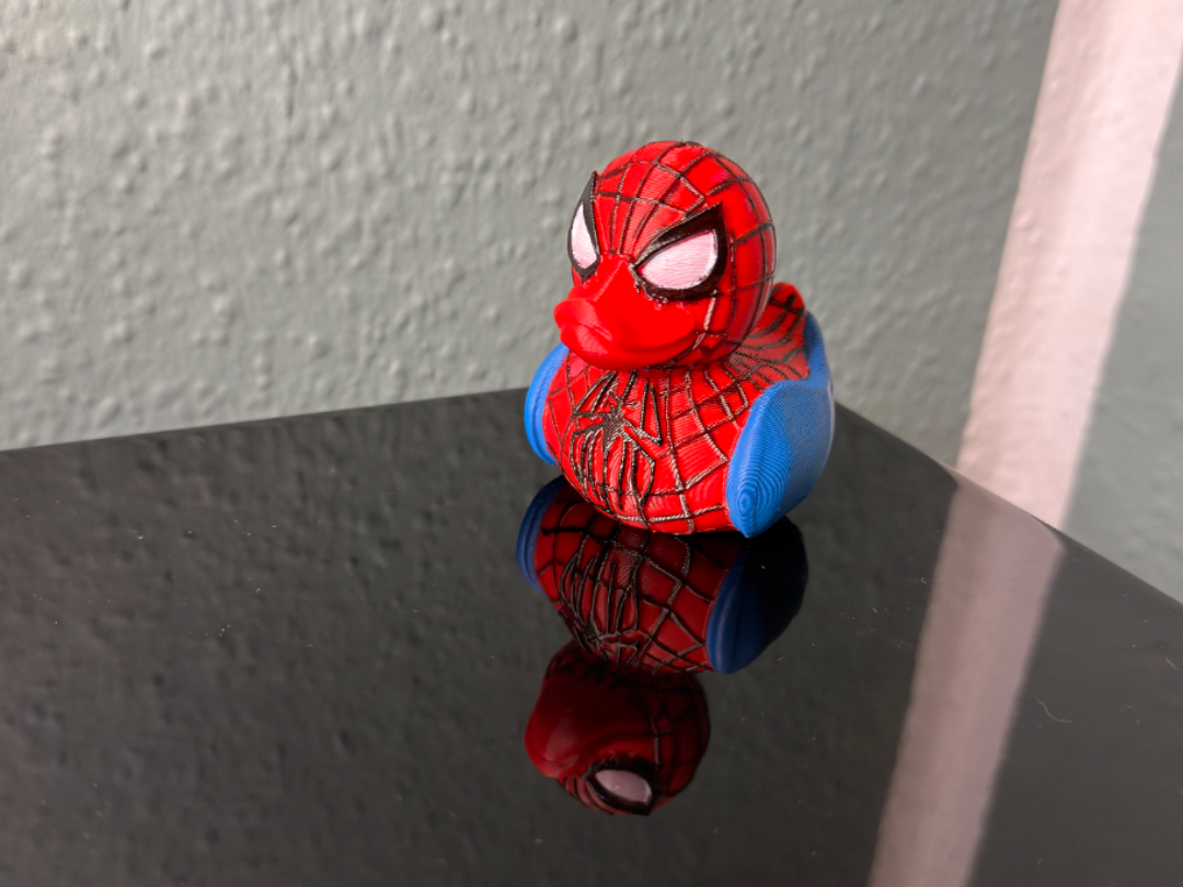 Spiderman - Quietscheente