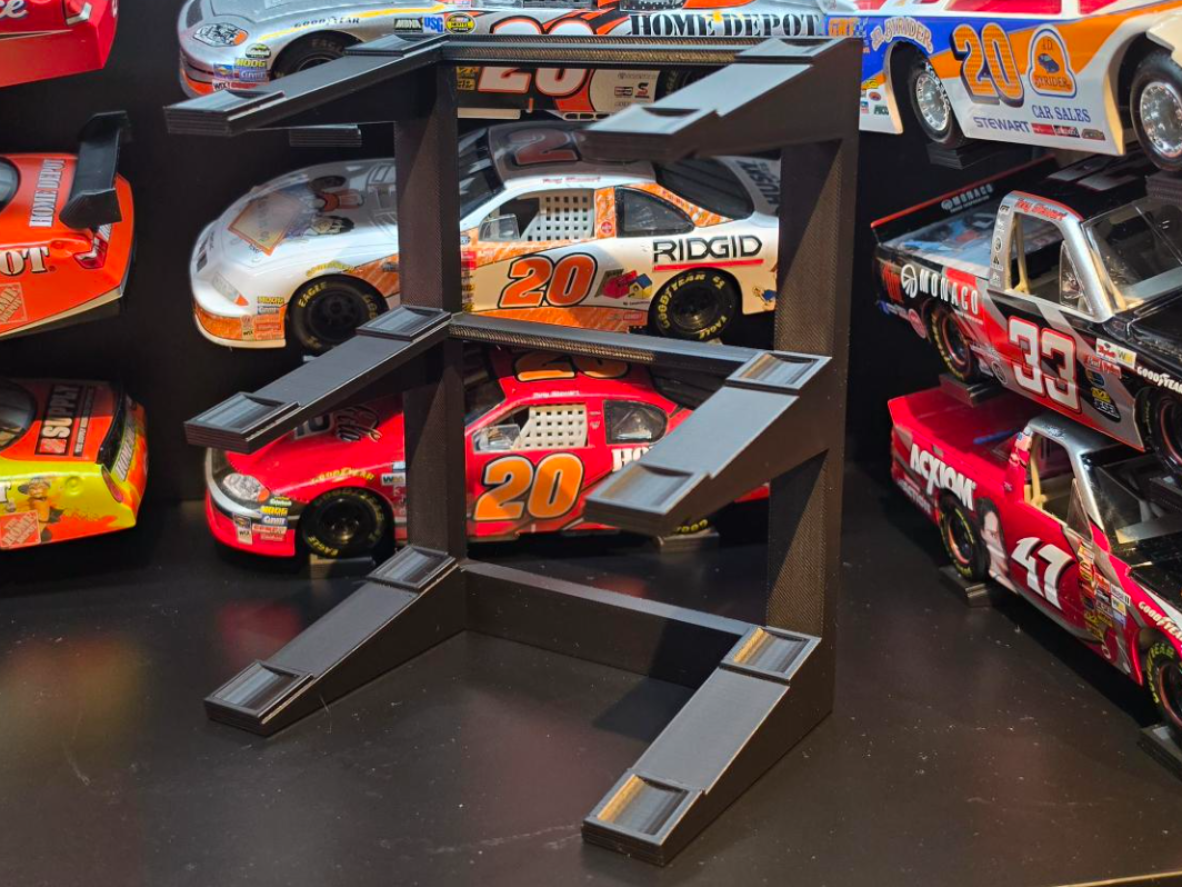 1:24 Scale Diecast Car Stand, 3 Tall