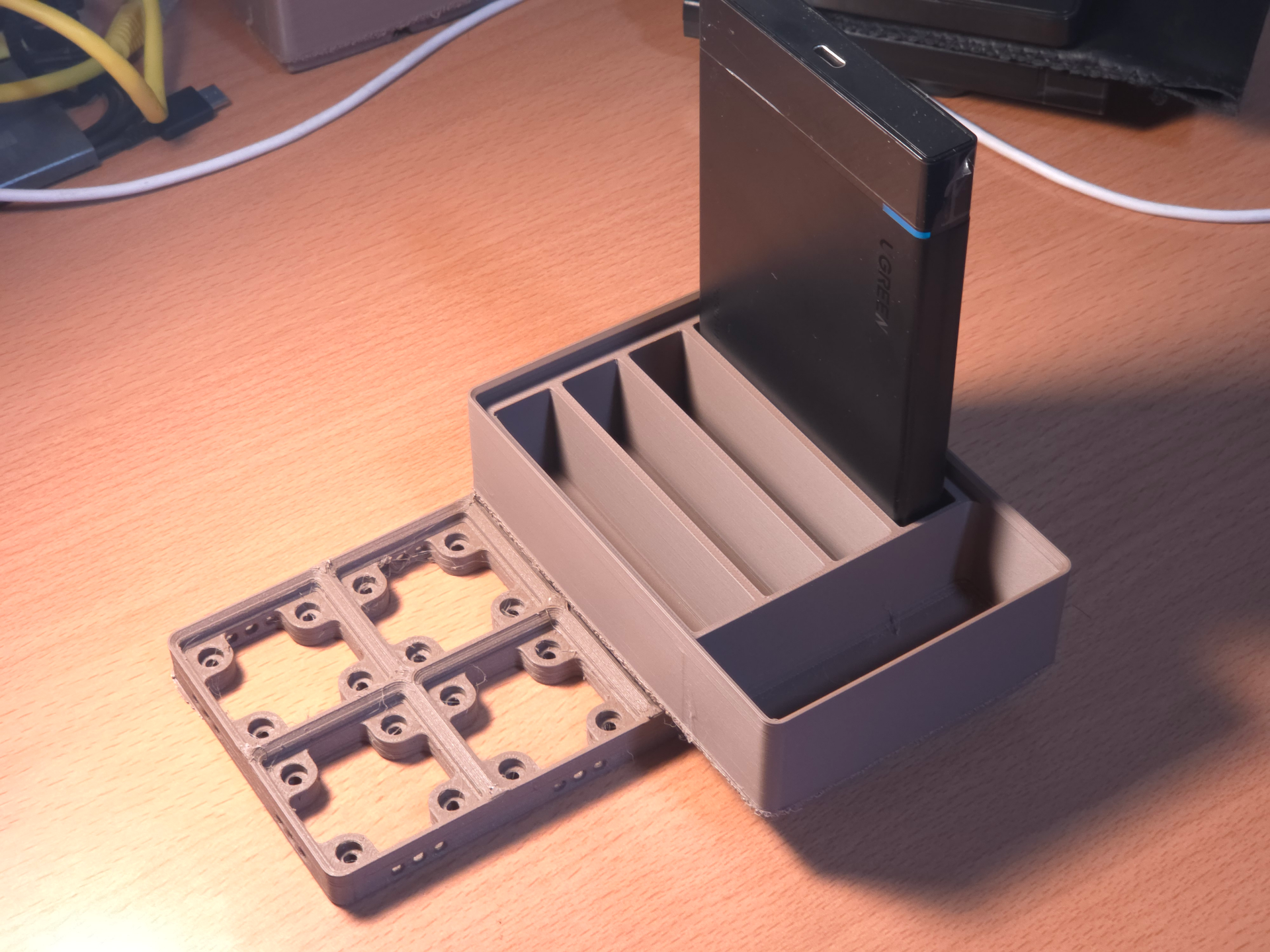 SATA to USB 3.0 External SSD (15cm) Gridfinity