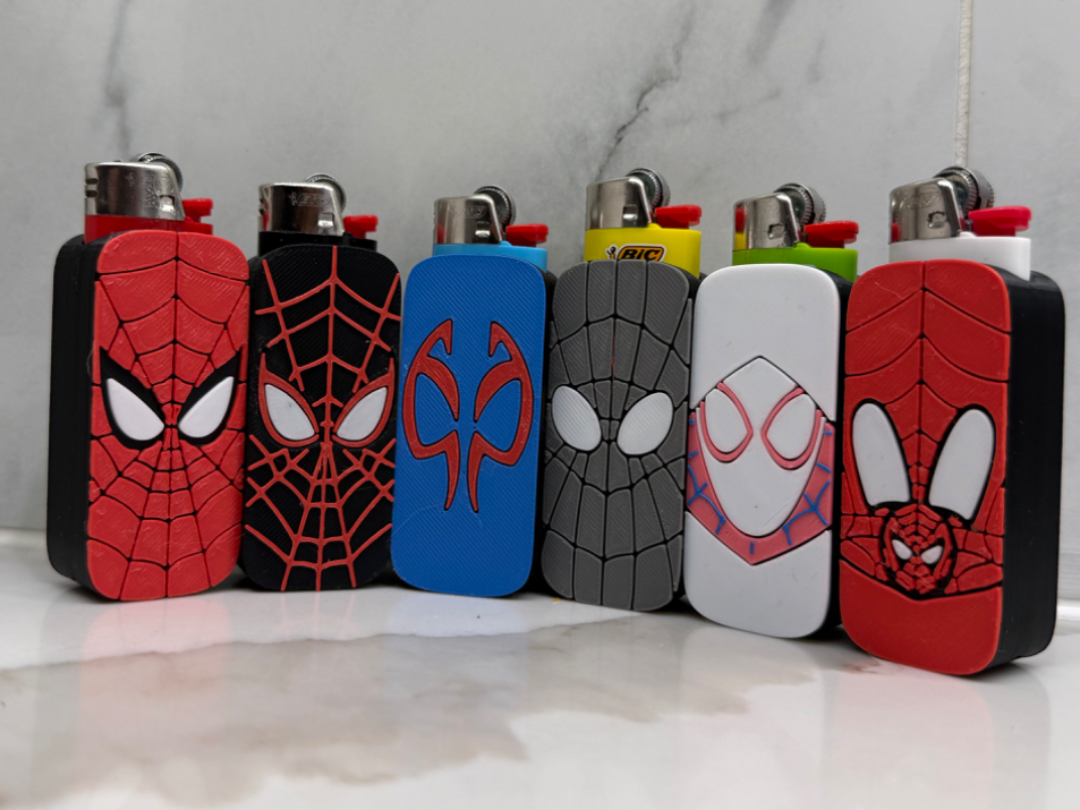 Spiderverse lighter cases