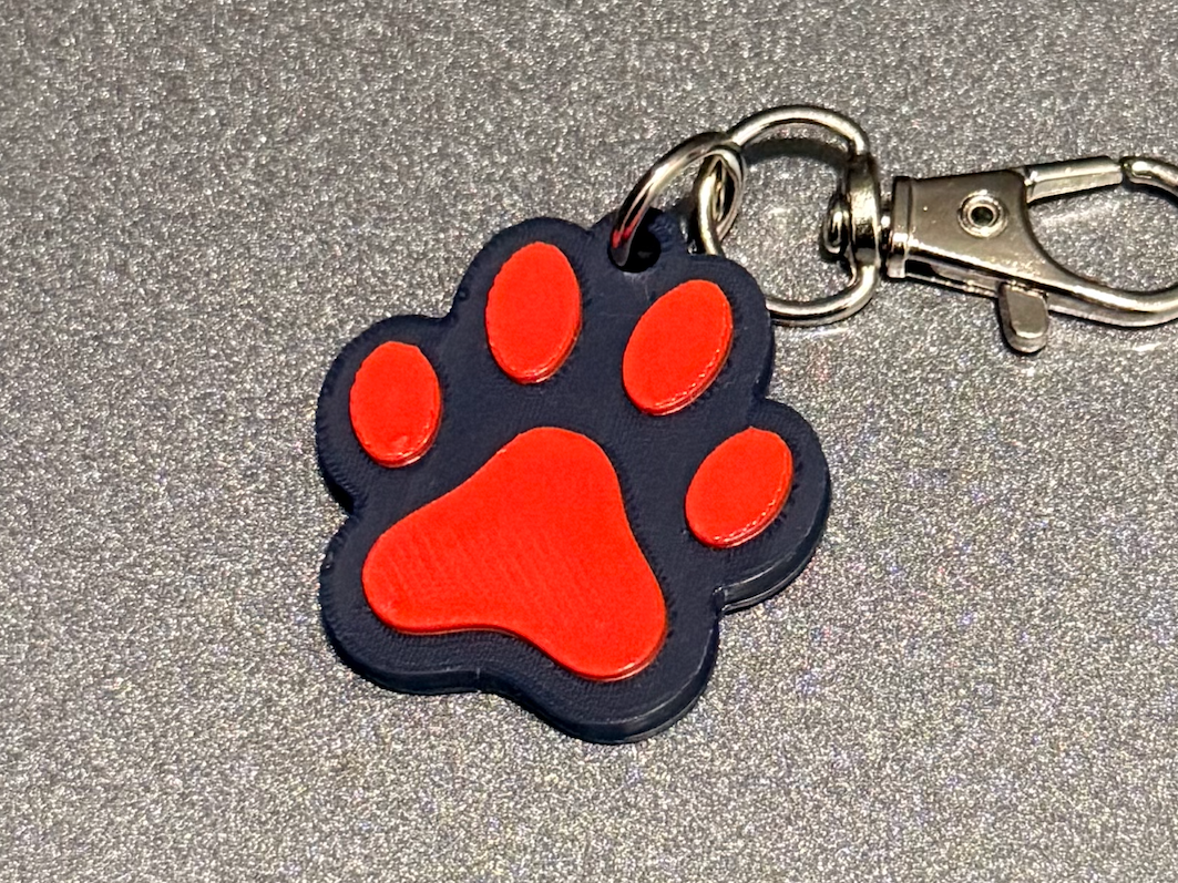Paw Print (Cougar, Lion, Dog, Coyote, etc.)