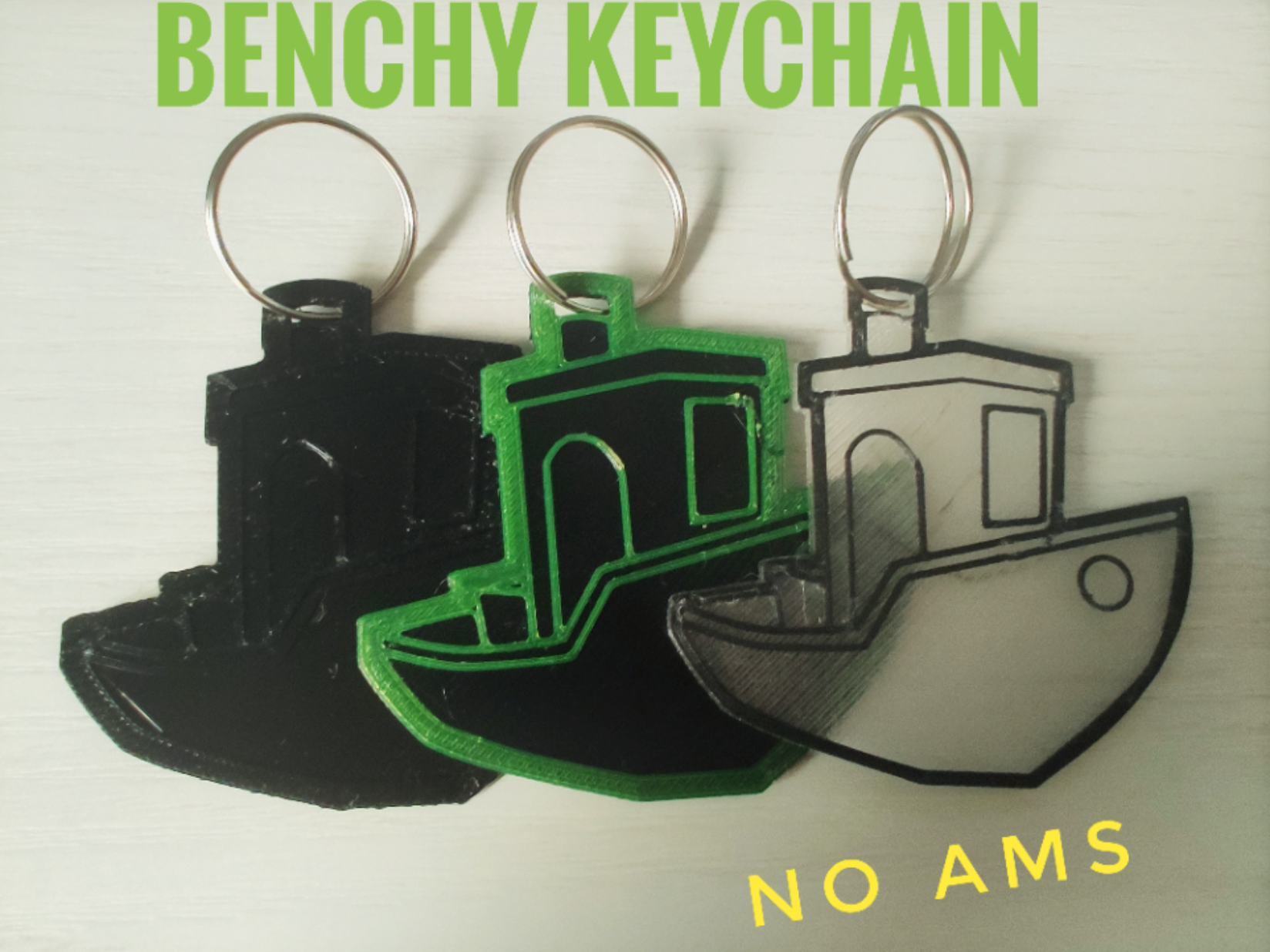BENCHY KEYCHAIN no AMS
