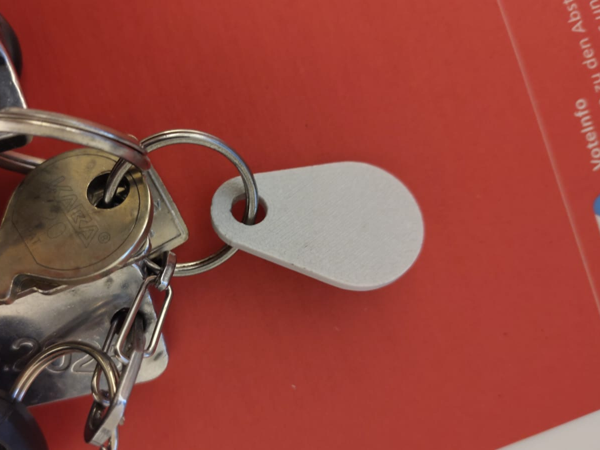 Ausziehbarer Einkaufswagen-Jeton (1 EUR / CHF)