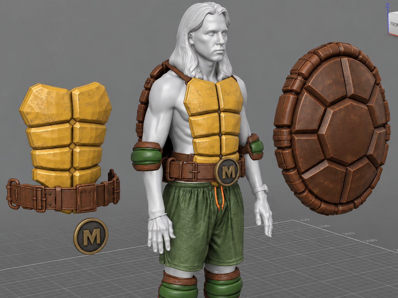 FULL SCALE TMNT Wearable Cosplay Set, ANY TURTLE!!
