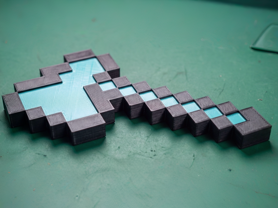 Minecraft Pickaxe (NO AMS)