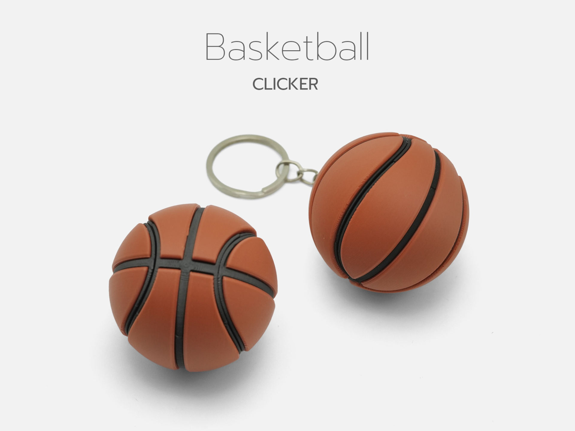 Basketball Clicker (Keychain)