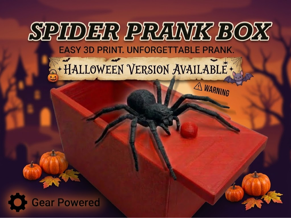 Spider Prank Box