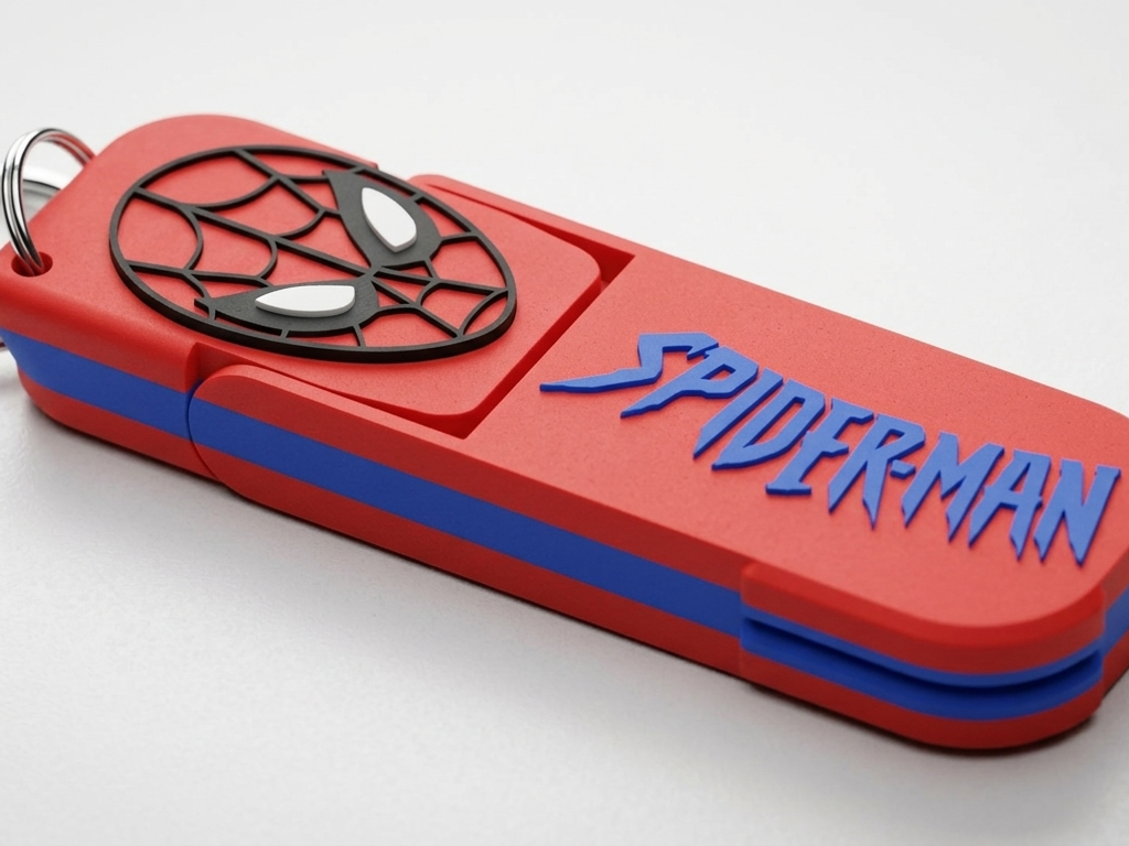 Llavero Porta Celular Spiderman