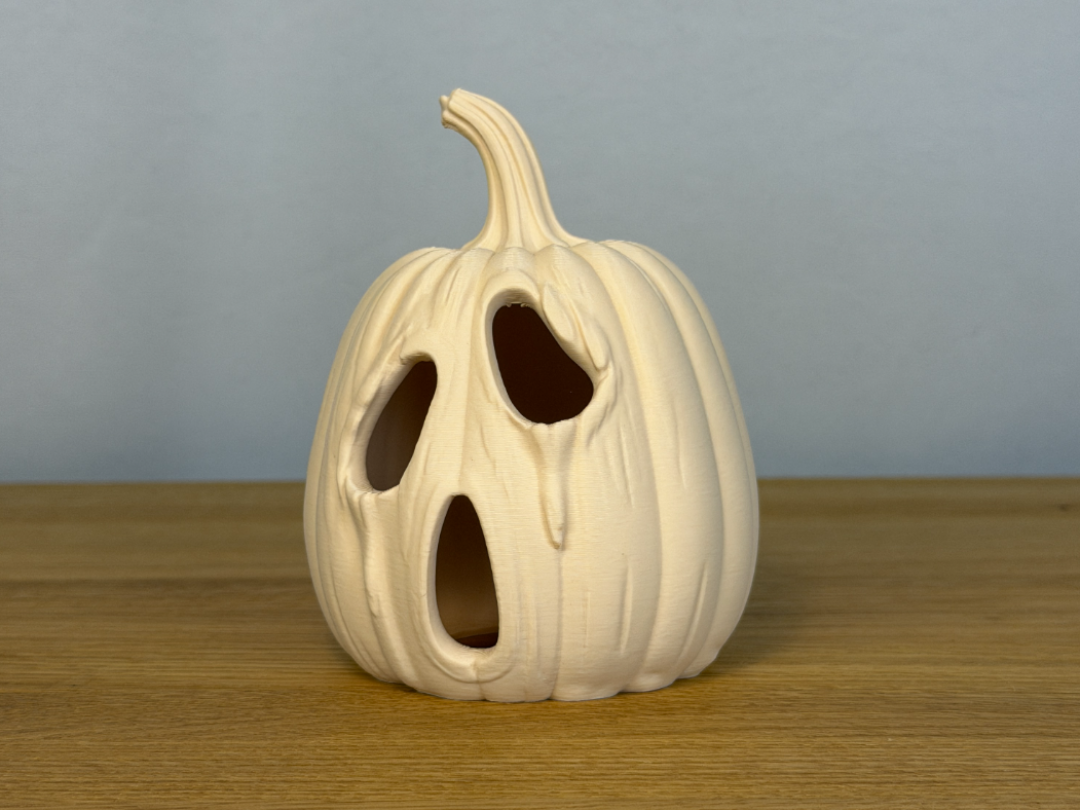 Ghost Pumpkin Lantern