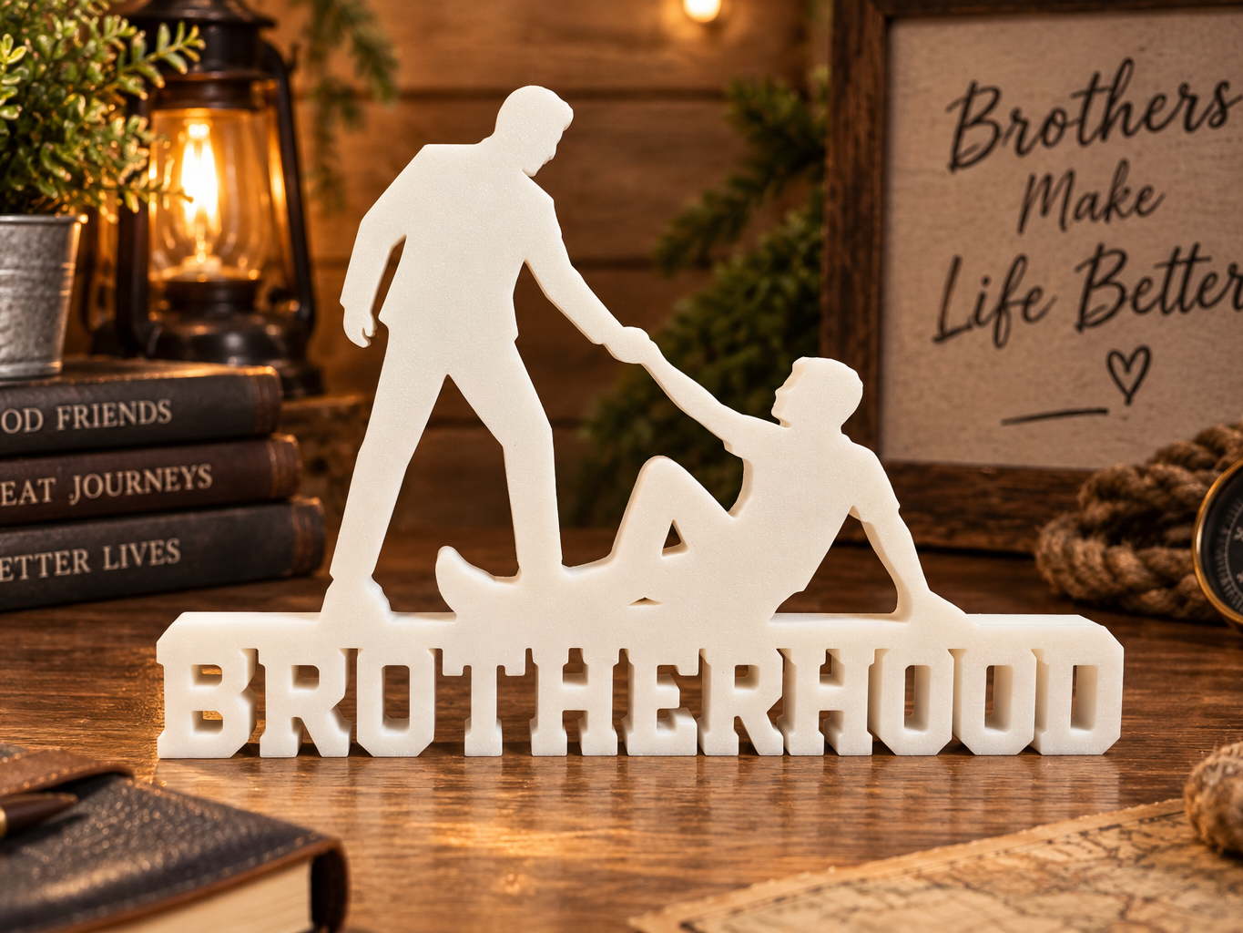 Brotherhood Helping Hands Wedding