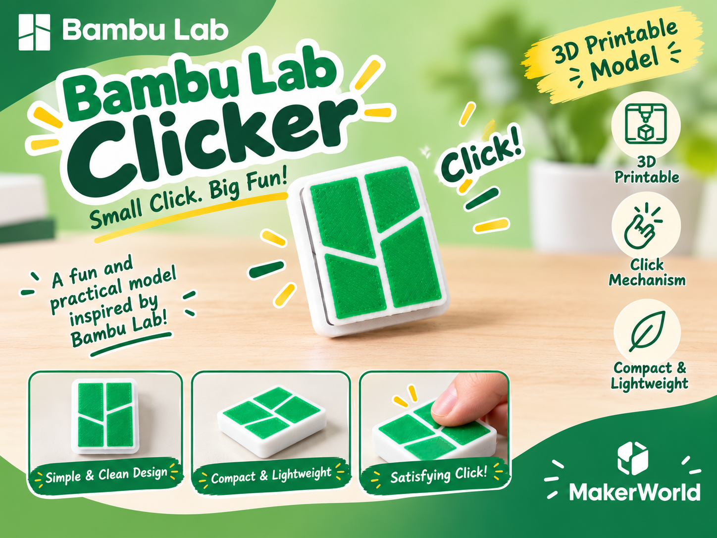 Bambu Lab Clicker