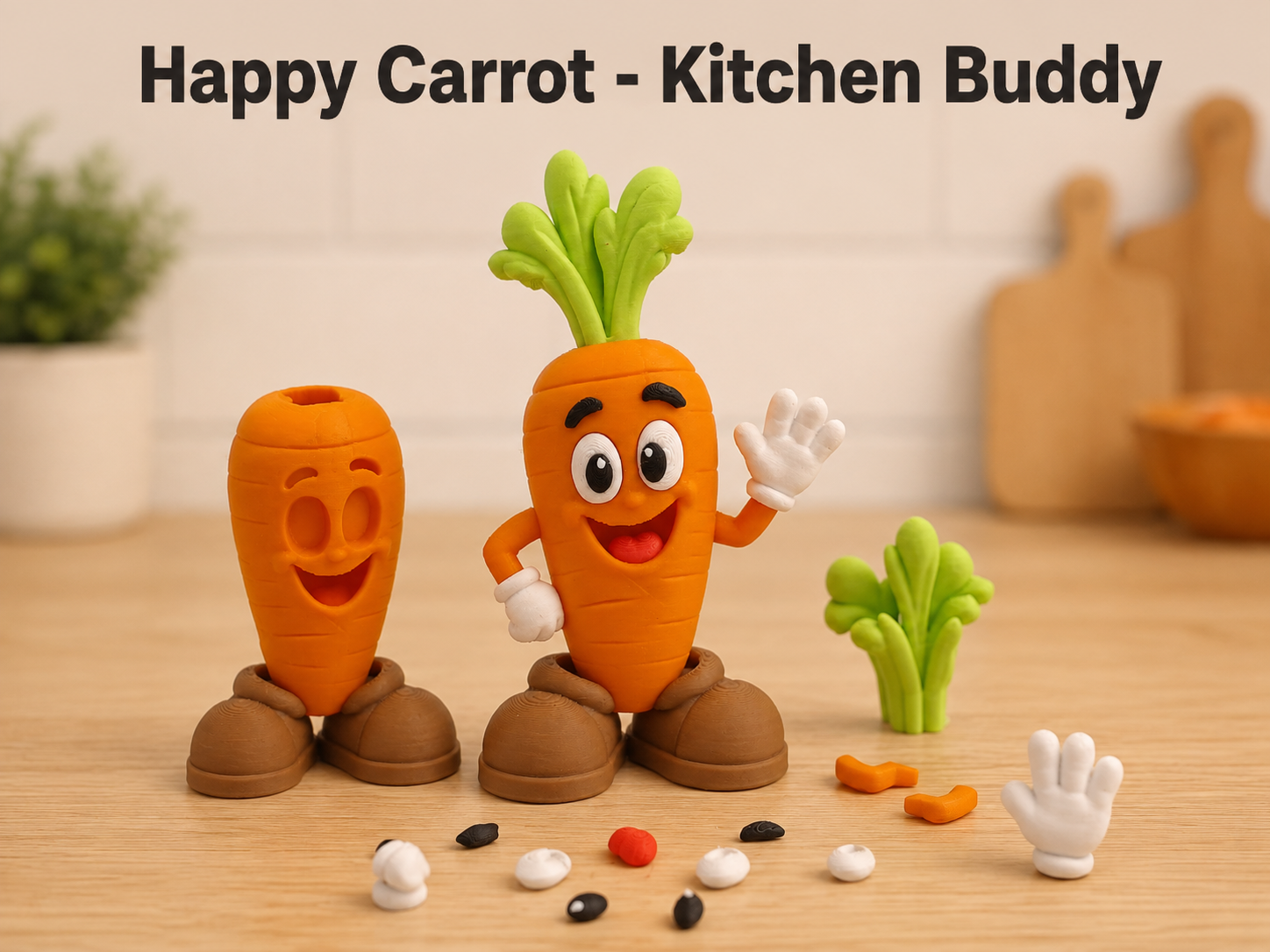 Happy Carrot – Kitchen Buddy (No AMS, multipart)