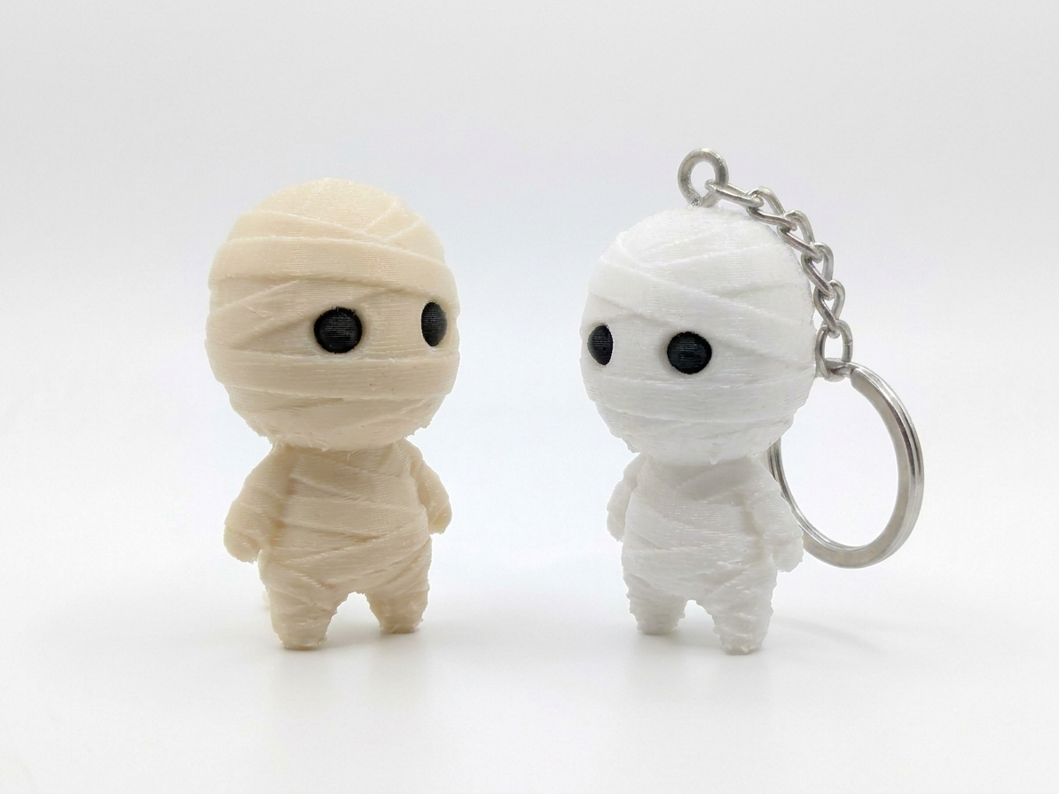 Cute Mummy Keychain - Halloween Figure Gift