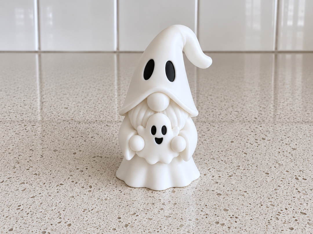 Ghost Gnome | Halloween Gnome Decor