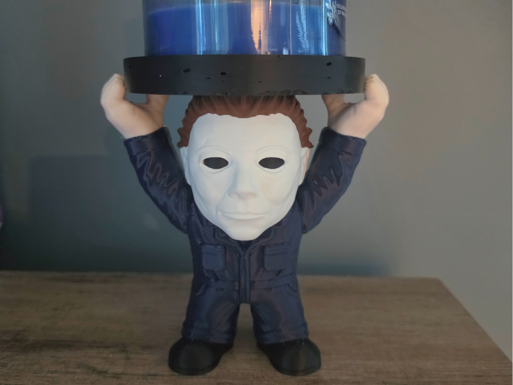 Micheal Myers bath and body candle holder 