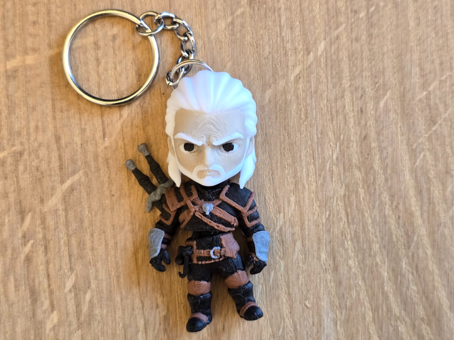 The Witcher - Geralt of Rivia flexi keychain