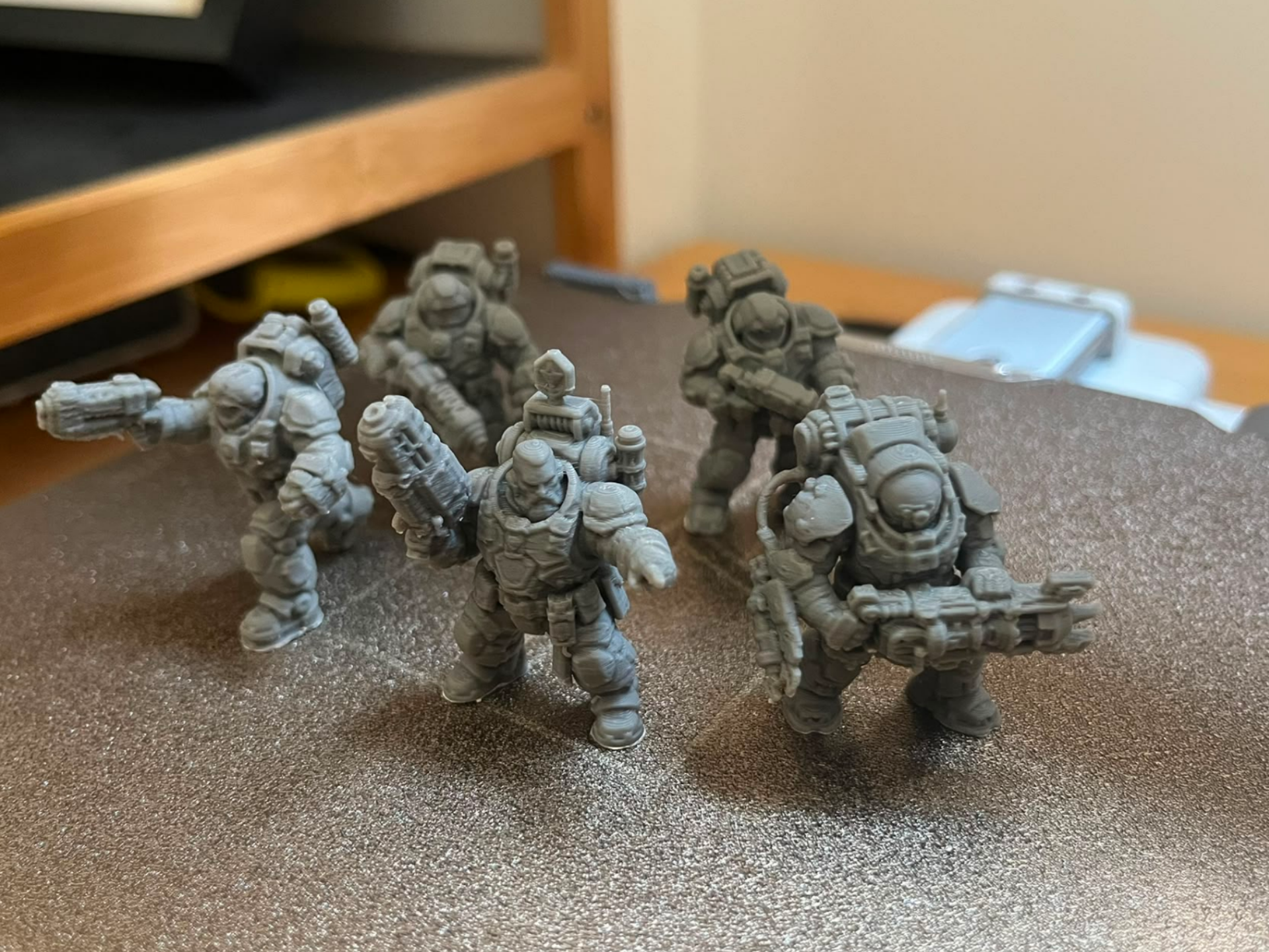 Grimdark Space Dwarf Infantry Unit