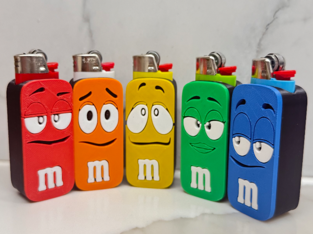M&M lighter cases