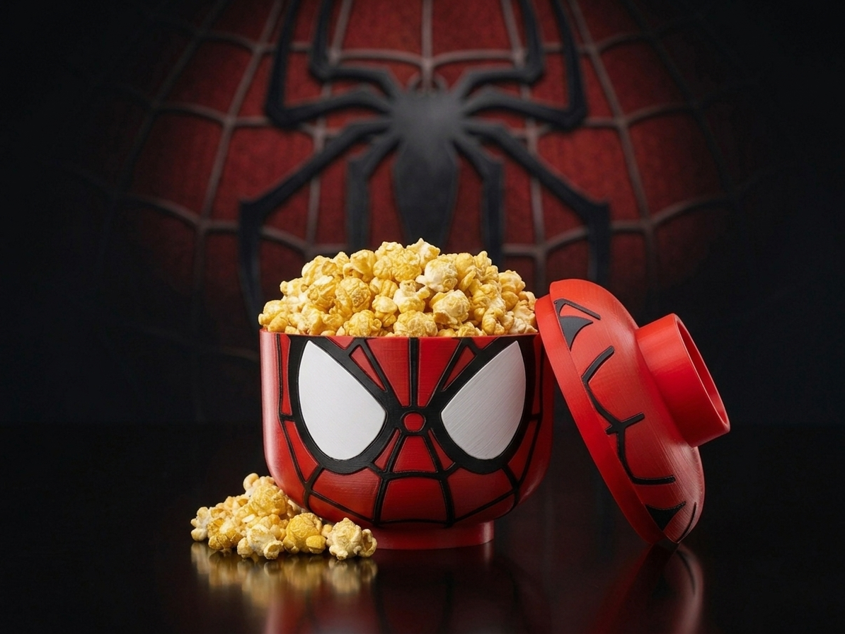 Spider-Man brick Snack Bowl