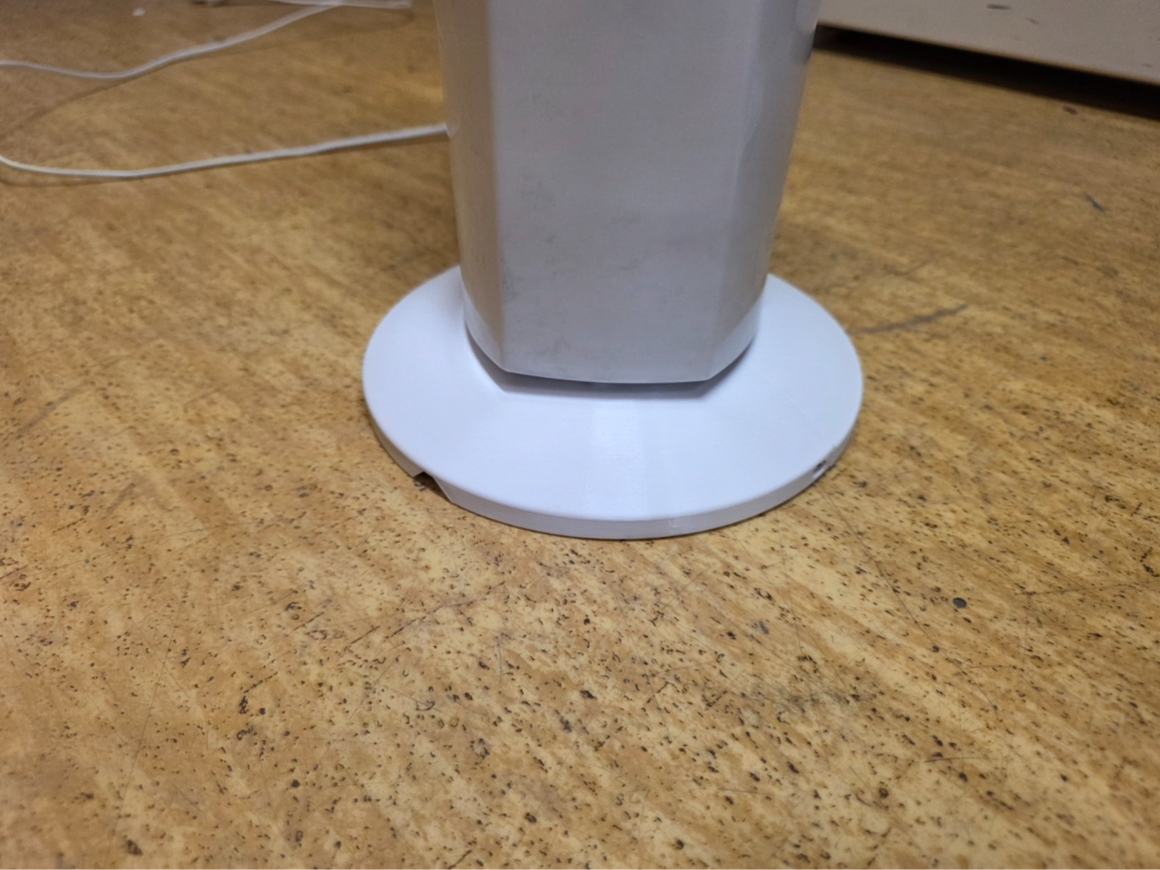 Tower fan base