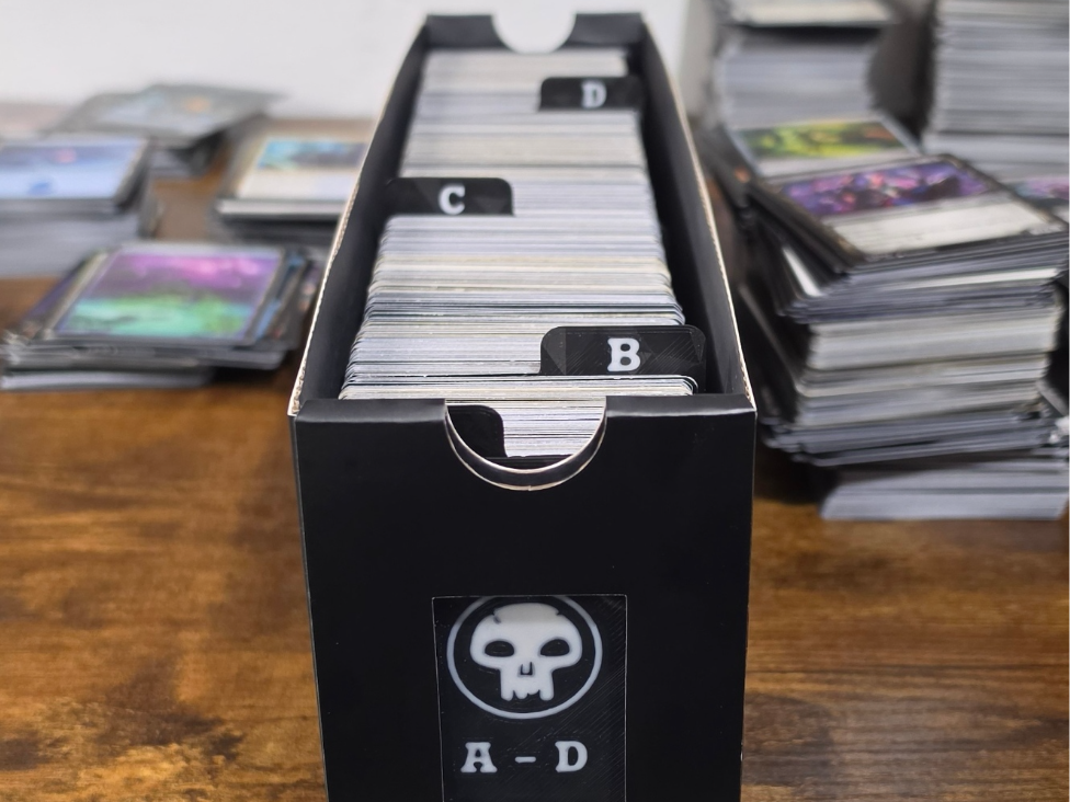 Alphabetical TCG vertical divider - MTG