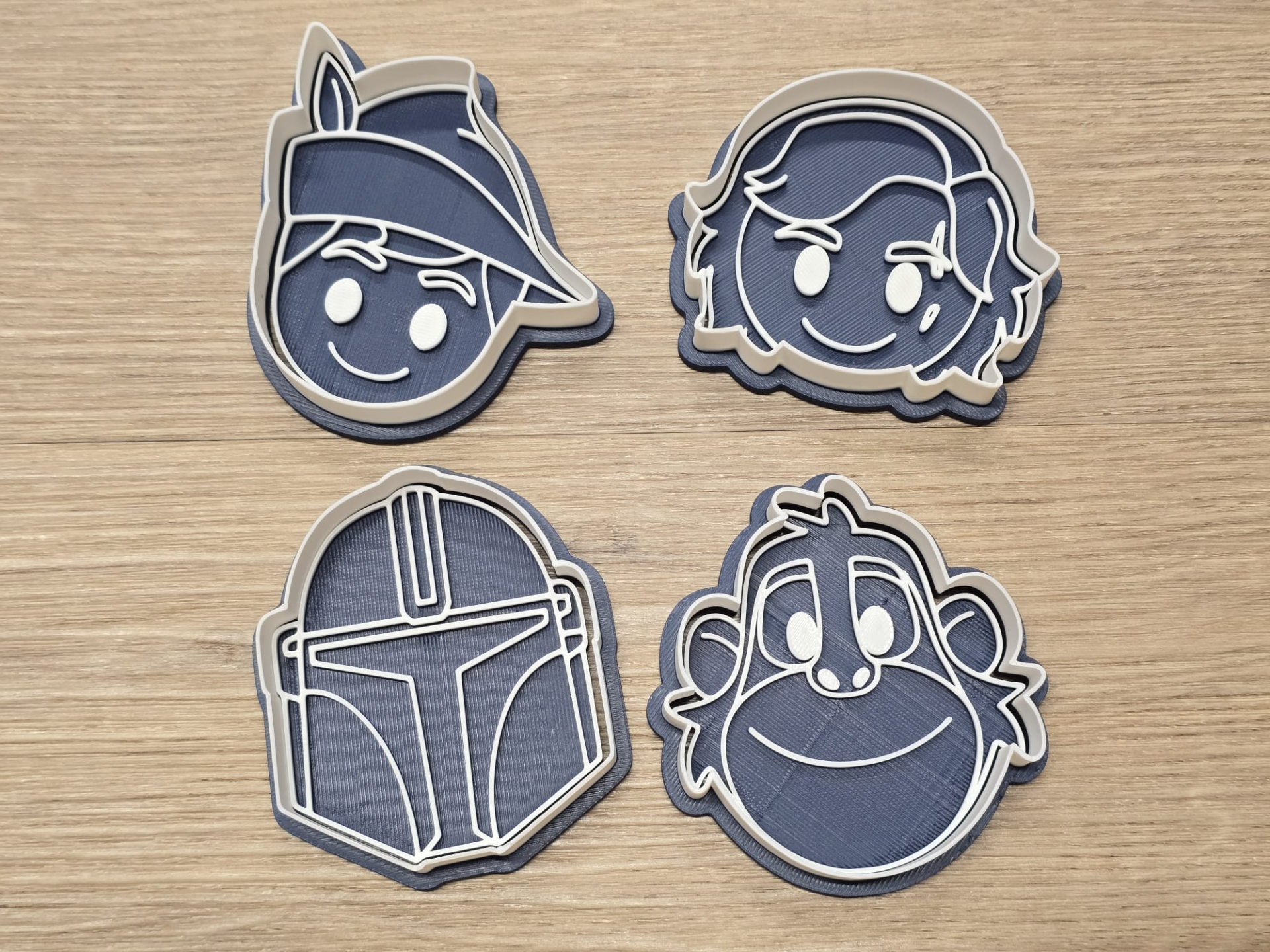 Cool Blitz Character Cookie Cutter Stamp Pack