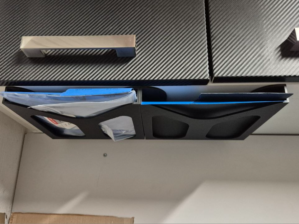 Wall / Under-Cabinet Sandpaper Sheet Holder