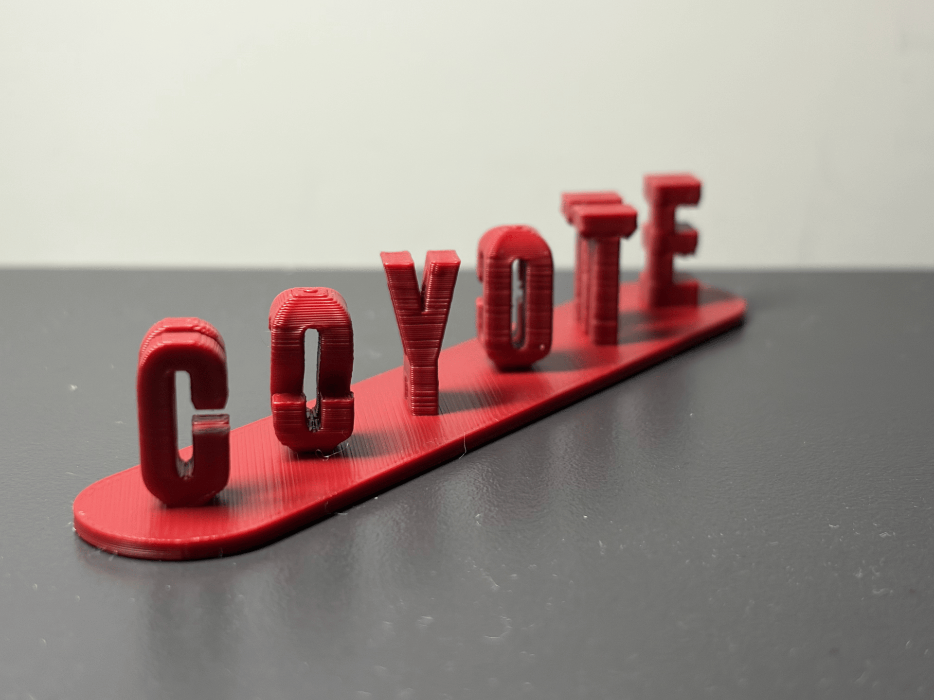Double-Sided *Parametric Text* Sign with 20 Fonts