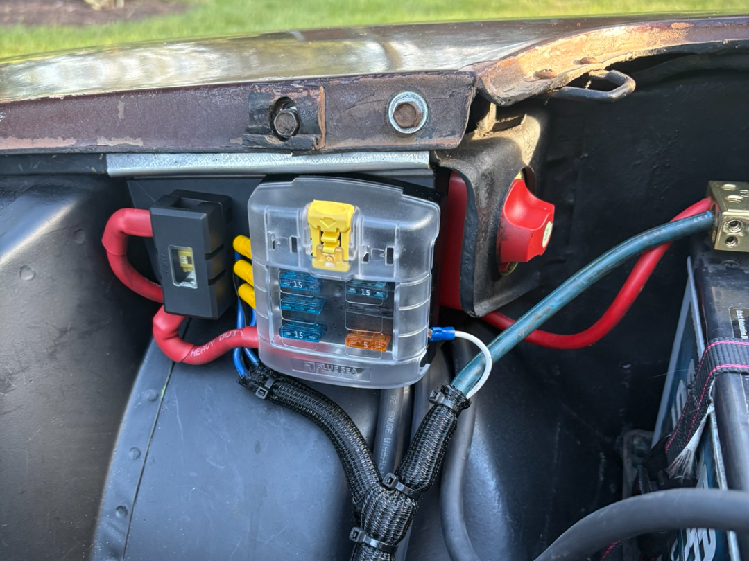 240Z No-Drill Electrical Panel Mount