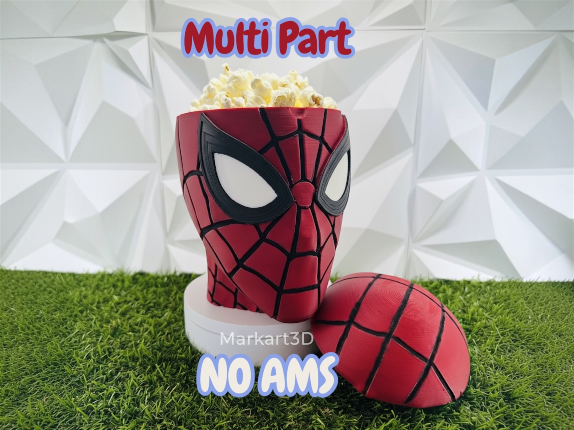Secchio per PopCorn di Spider-Man NO AMS 