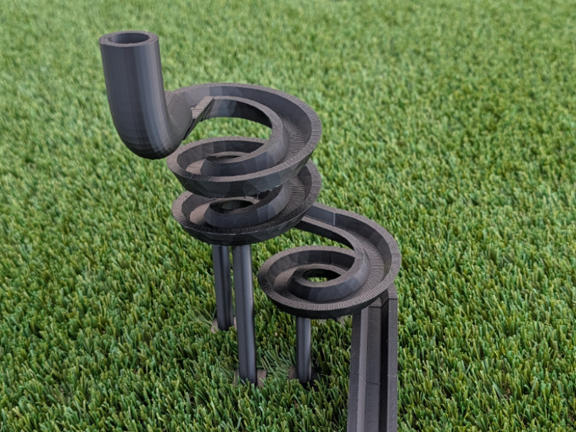 swirly twirly marble run