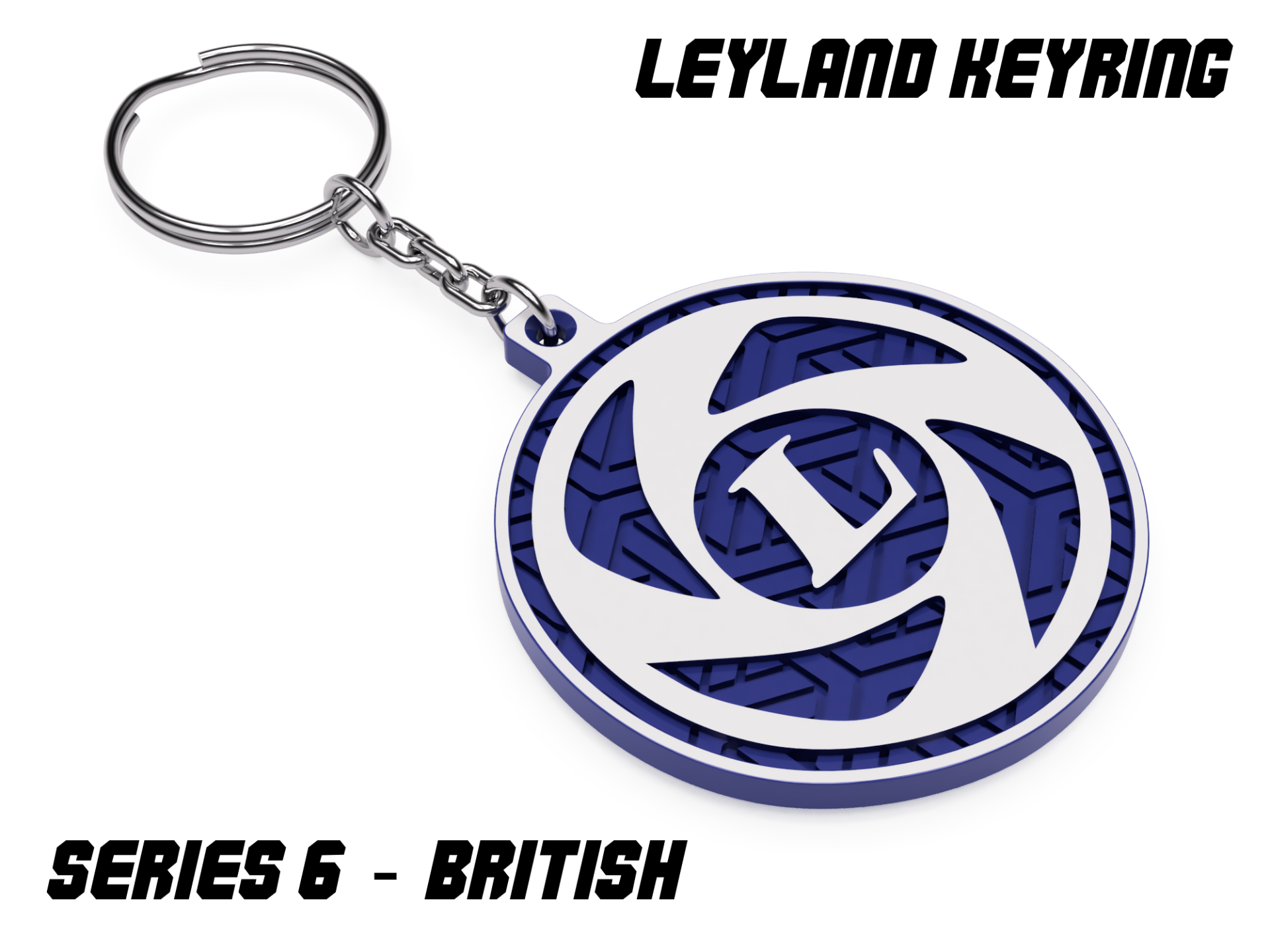 Leyland Keyring