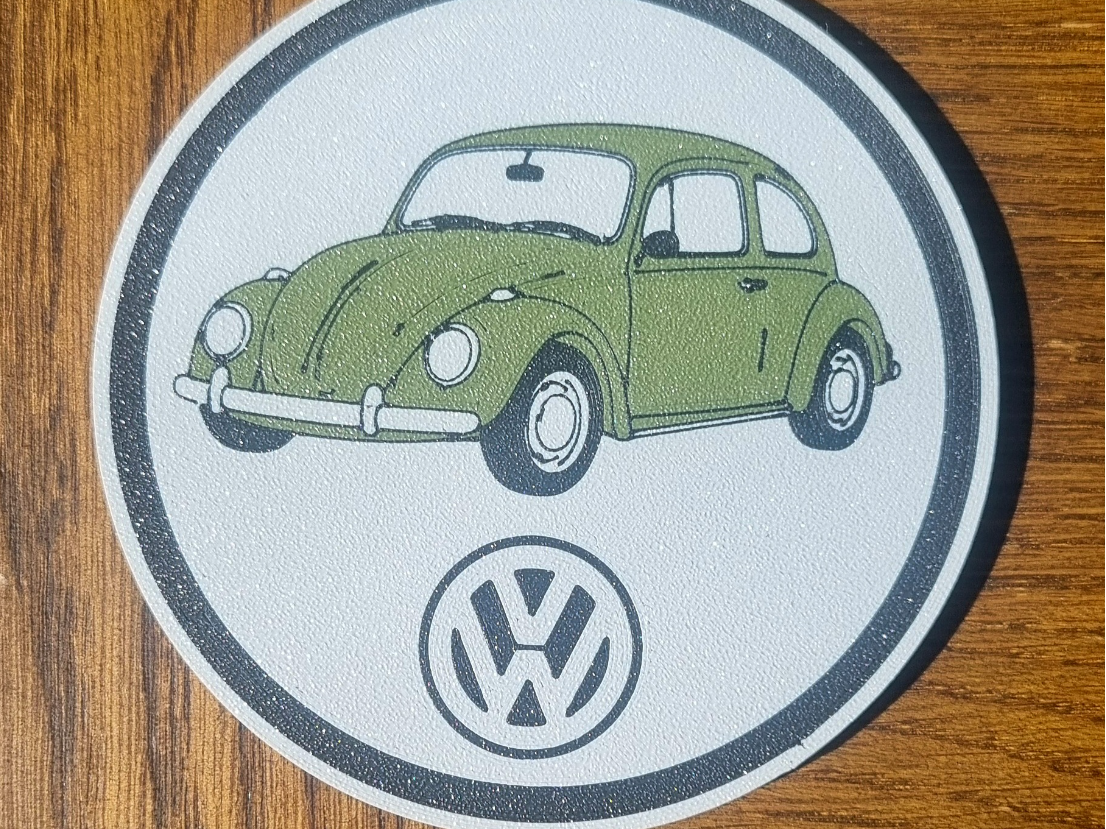 Classic VW Beetle Coaster