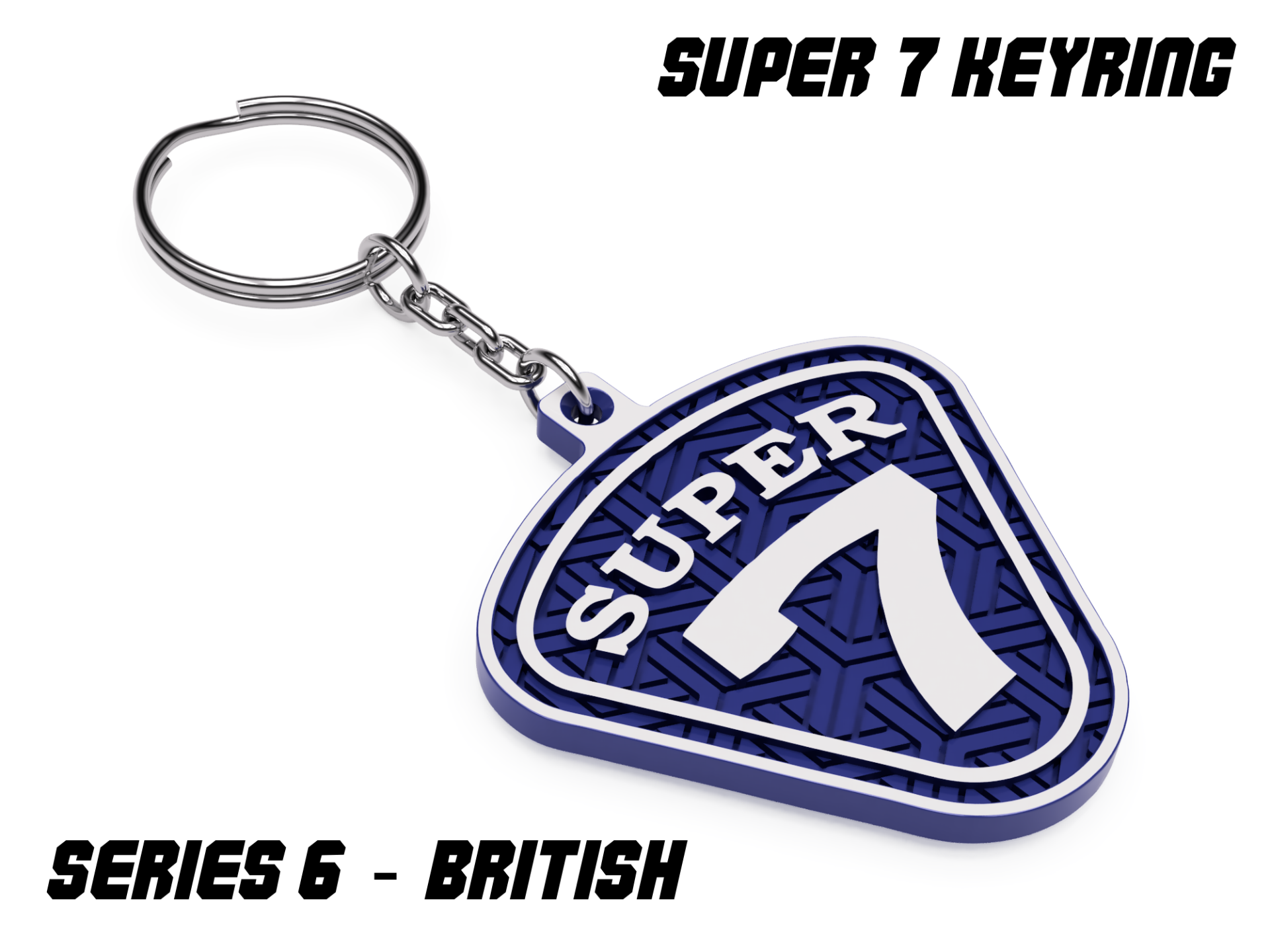 Super 7 Keyring
