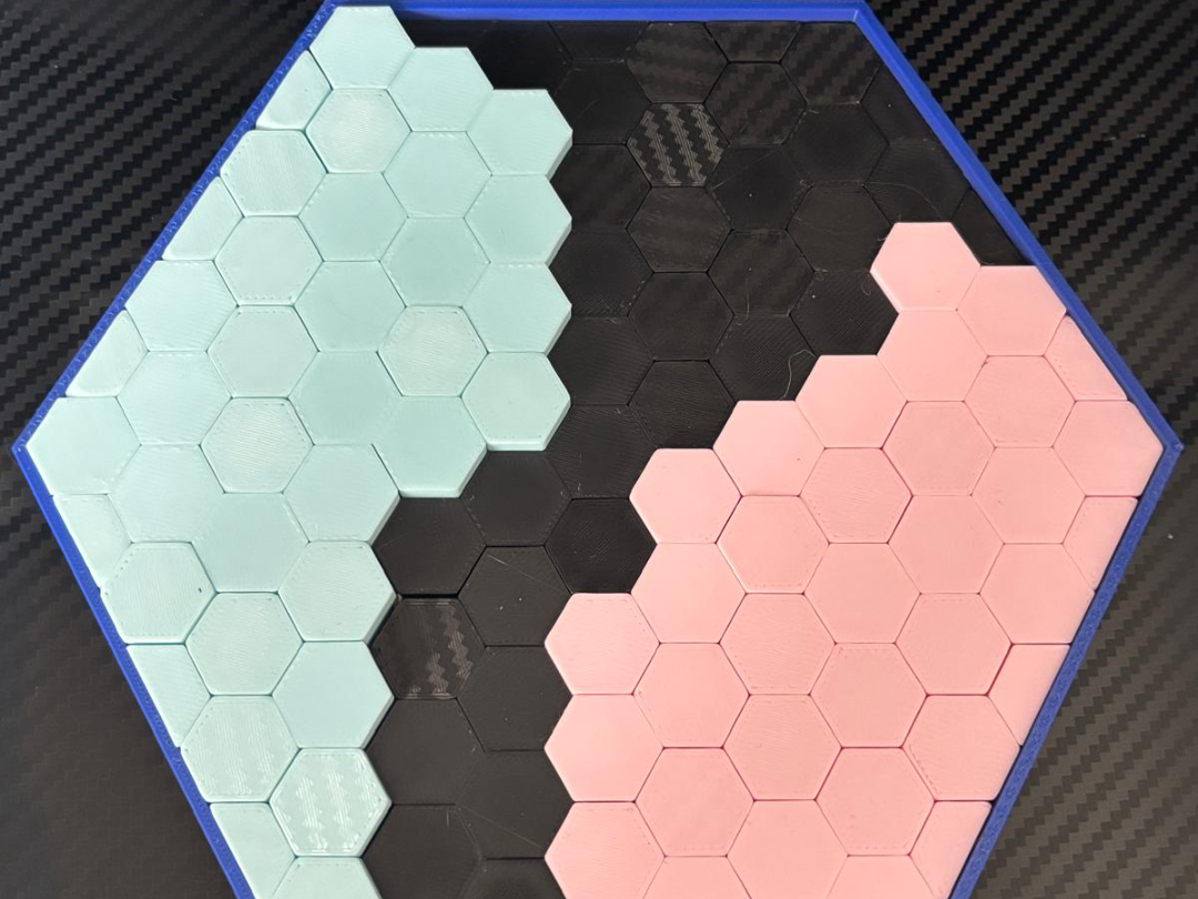 3D Hexagon Mosaic – Create Your Own Pattern
