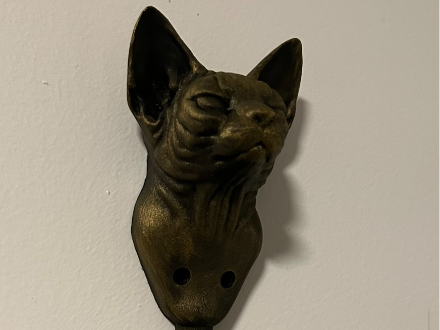 Sphynx Cat Wall Hooks