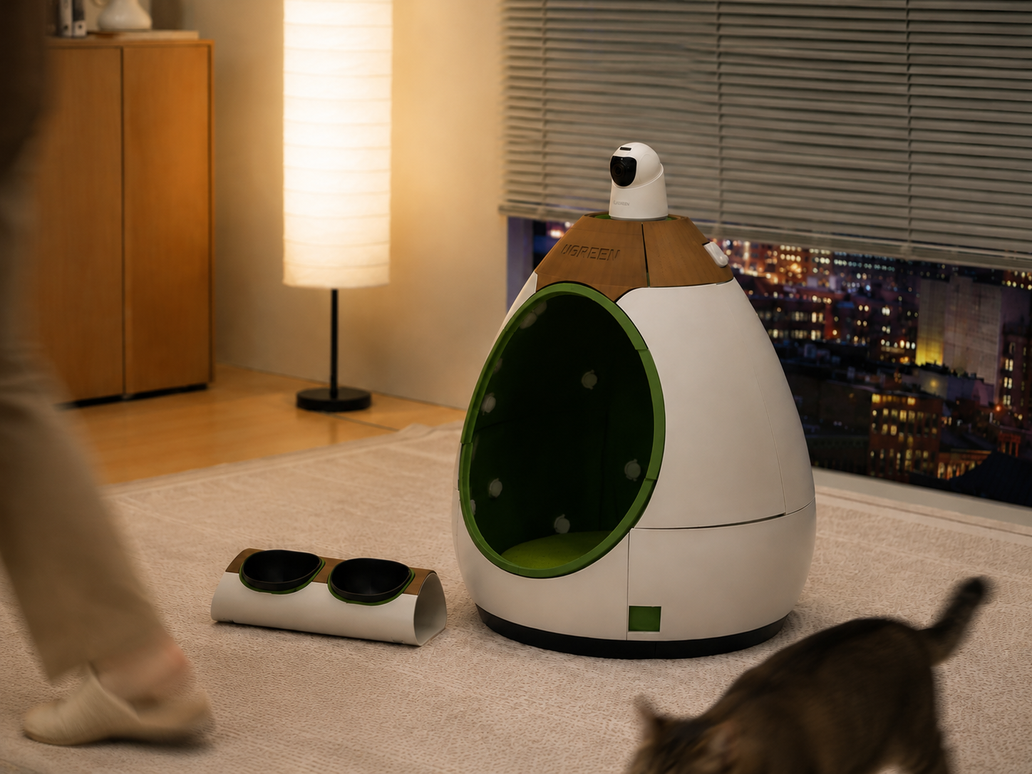 Cat House with Camera Mount |Modular Pet Furniture