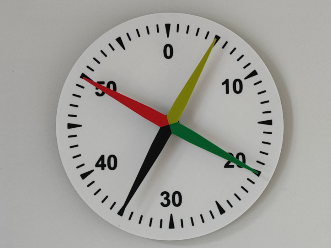 Pace Clock - Swim & Interval Training Wall Clock