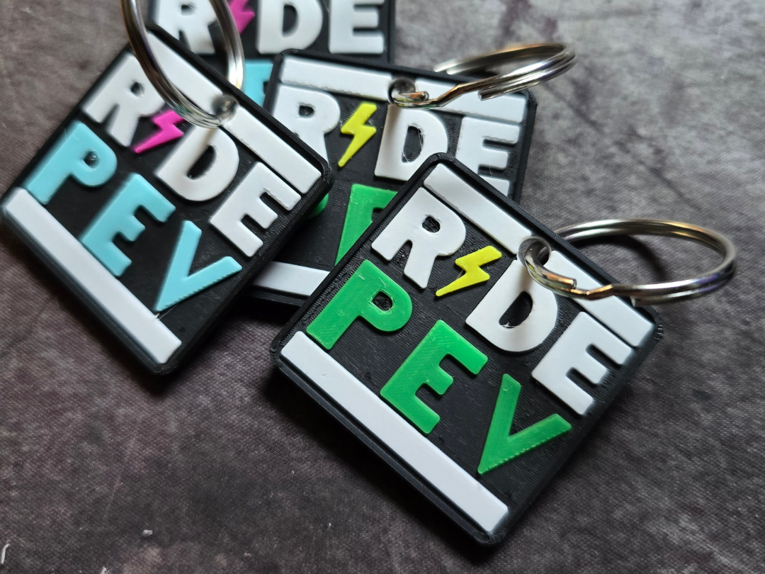 RIDE EUC Keychain