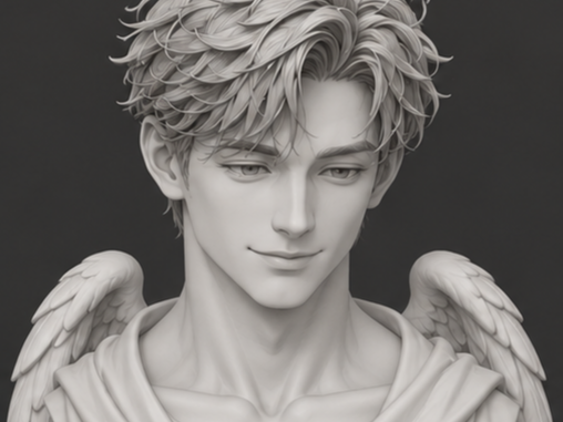 AI Guy in Angel Form (Bust)