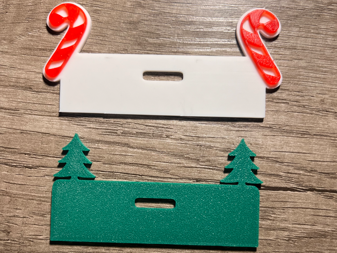 Christmas Badge Toppers