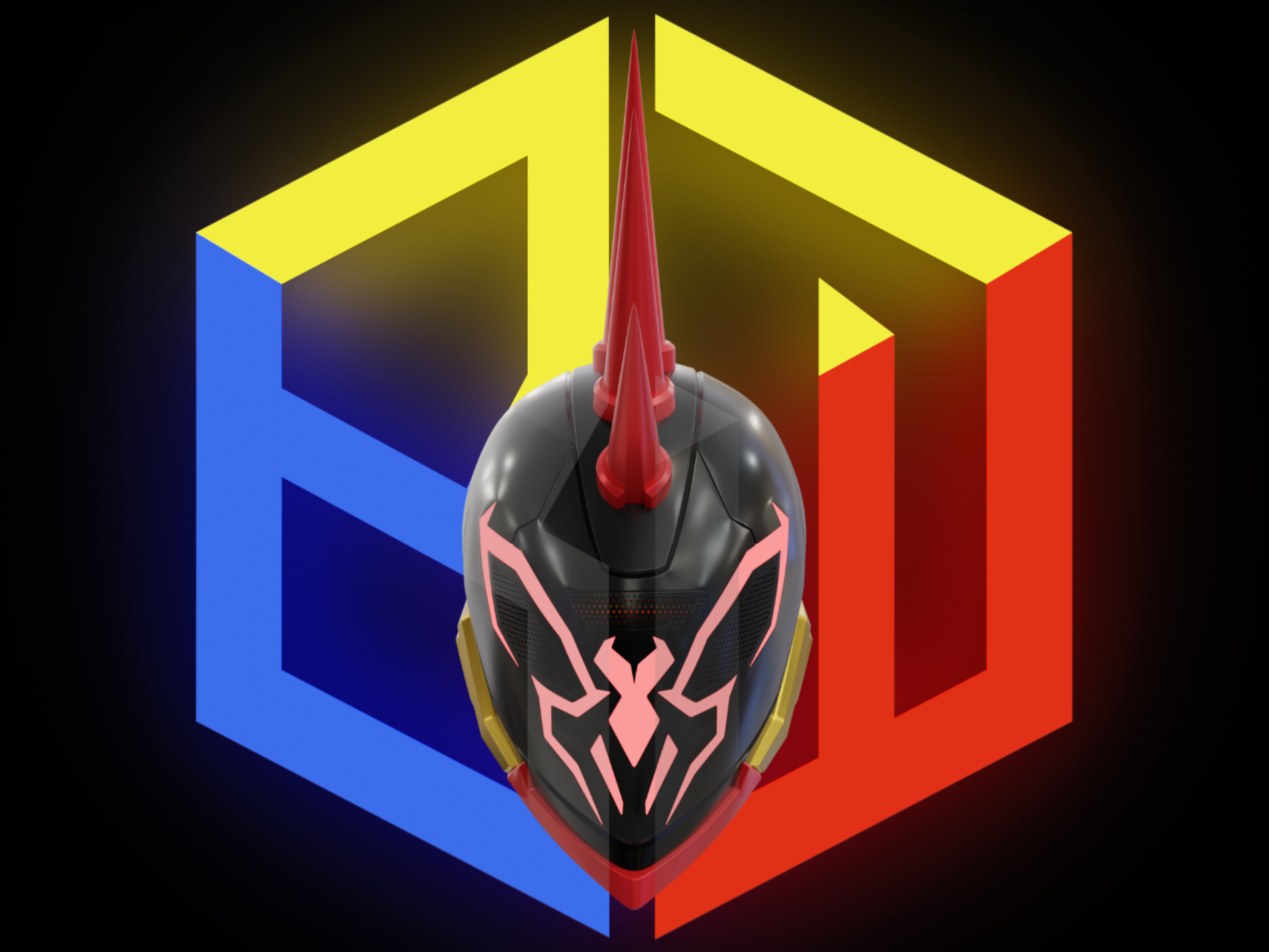 Spider-Punk 2099 Helmet